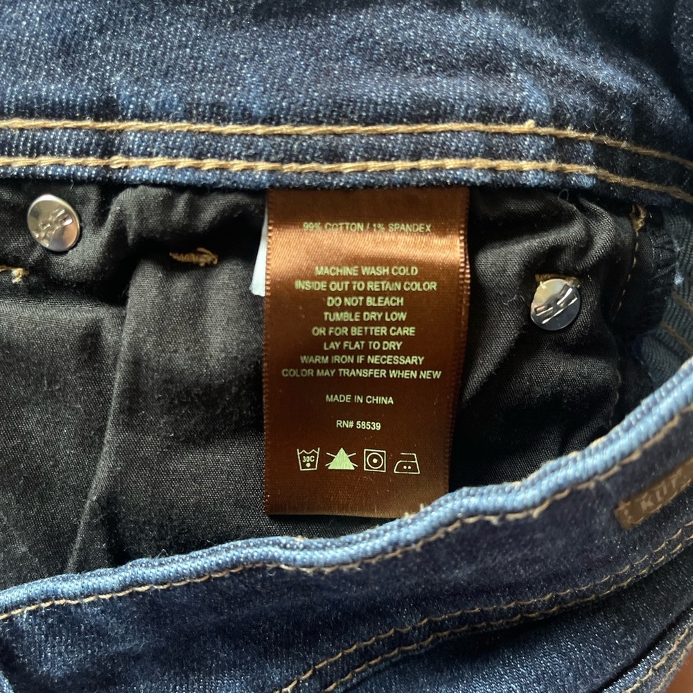 Kut from the Kloth Dark Wash Cropped Jeans - Picture 7 of 7